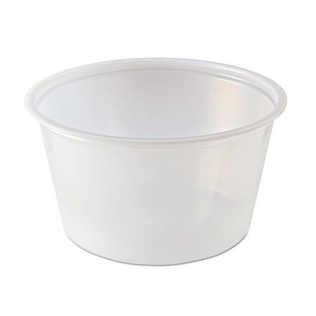 Fabri-Kal Portion Cups, 4oz, Clear, 20PK PC400